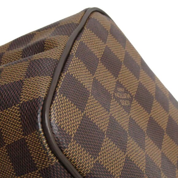 Auth LOUIS VUITTON Handbag Ebene Damier canvas - Picture 6 of 16